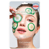 Kocostar Slice Facial Mask Cucumber 6 Slices , UK version