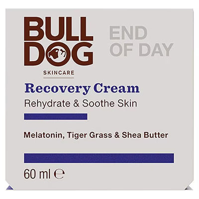 Bulldog Skincare End of Day Recovery Cream Facial Moisturiser 60ml