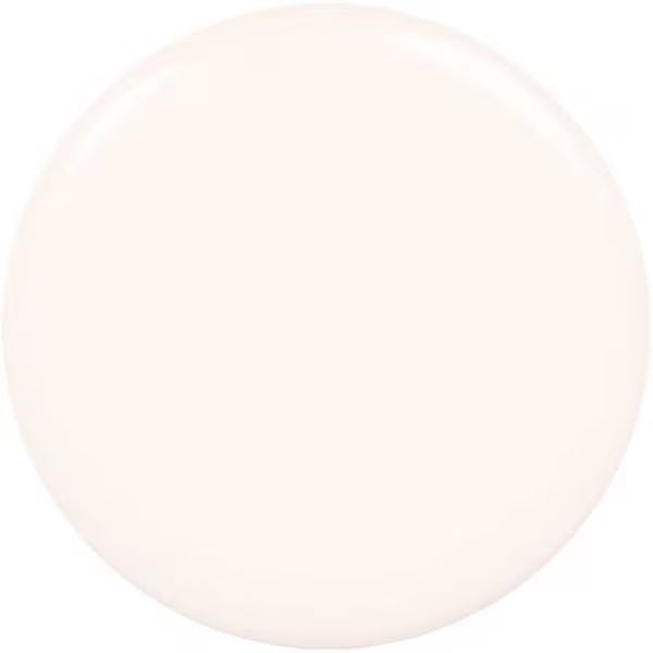 Essie white vegan nail polish bottle - British product