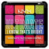 NYX Professional Makeup Ultimate Shadow Palette I Know That's Bright Eye Shadow