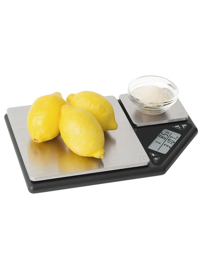 Taylor Pro Silver Dual Platform 5kg Kitchen Digital Scale