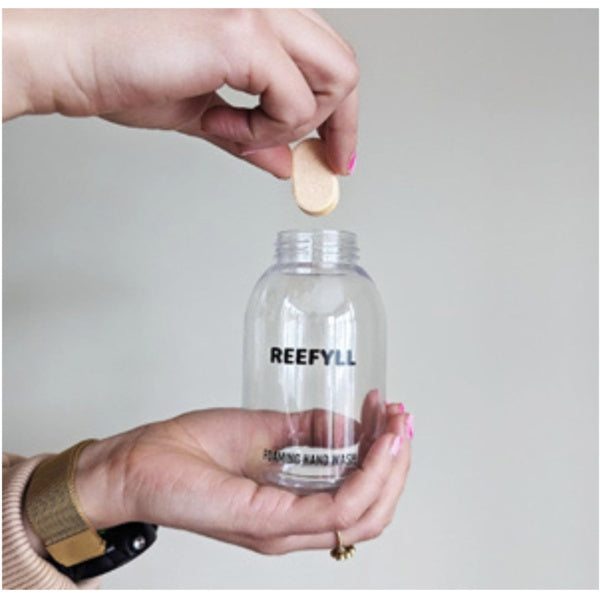 Reefyll Soap Tablet and Dispenser Coconut Scent 250ml (British brand)