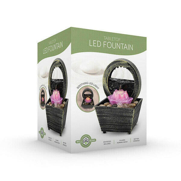 Wellbeing Table Top Water Fountain GOODS Boots