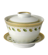 Bernardaud Constance Small Covered Porcelain Cup
