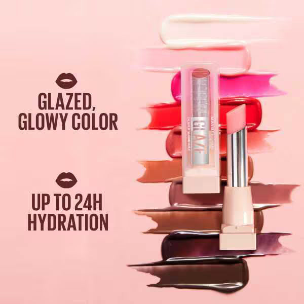 Maybelline Lifter Glaze Caramel Glow Oil Balm, imported from the UK.