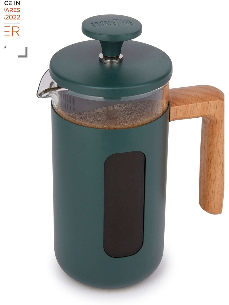 La Cafetiere Green Pisa glass cafetiere 3 cup, UK version