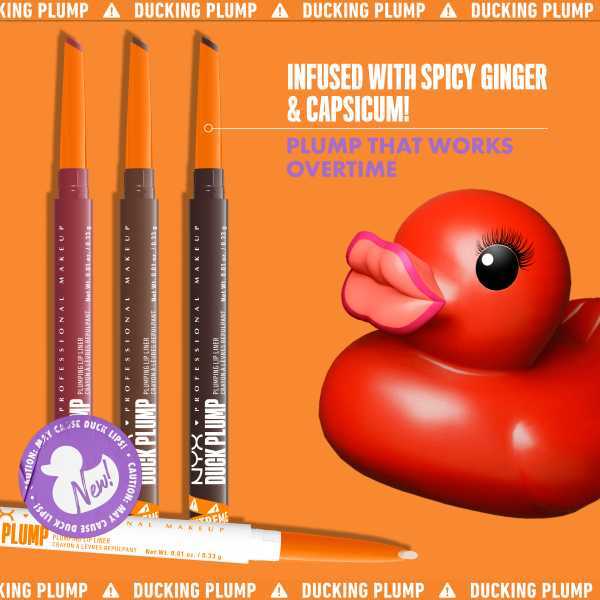 NYX Professional Makeup plumping lip liner clear, imported from the UK