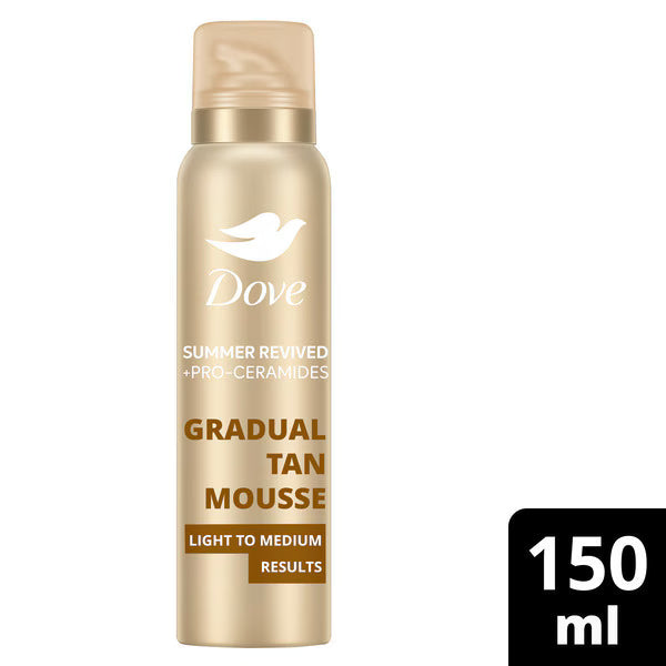 Dove Summer Revived Gradual Tanning Mousse 150ml - British product