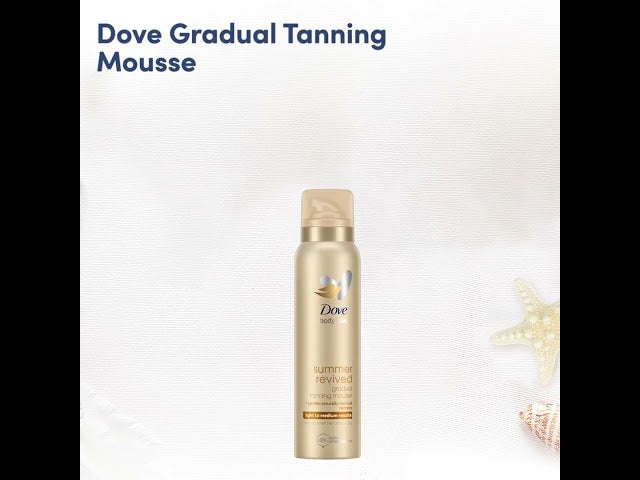 Dove Summer Revived Gradual Tanning Mousse 150ml - British product