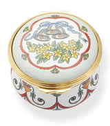 Halcyon Days Enamel Wedding Bells Gift Box