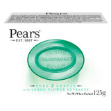 Pears Transparent Soap Bar with Lemon Flower Extracts 125g