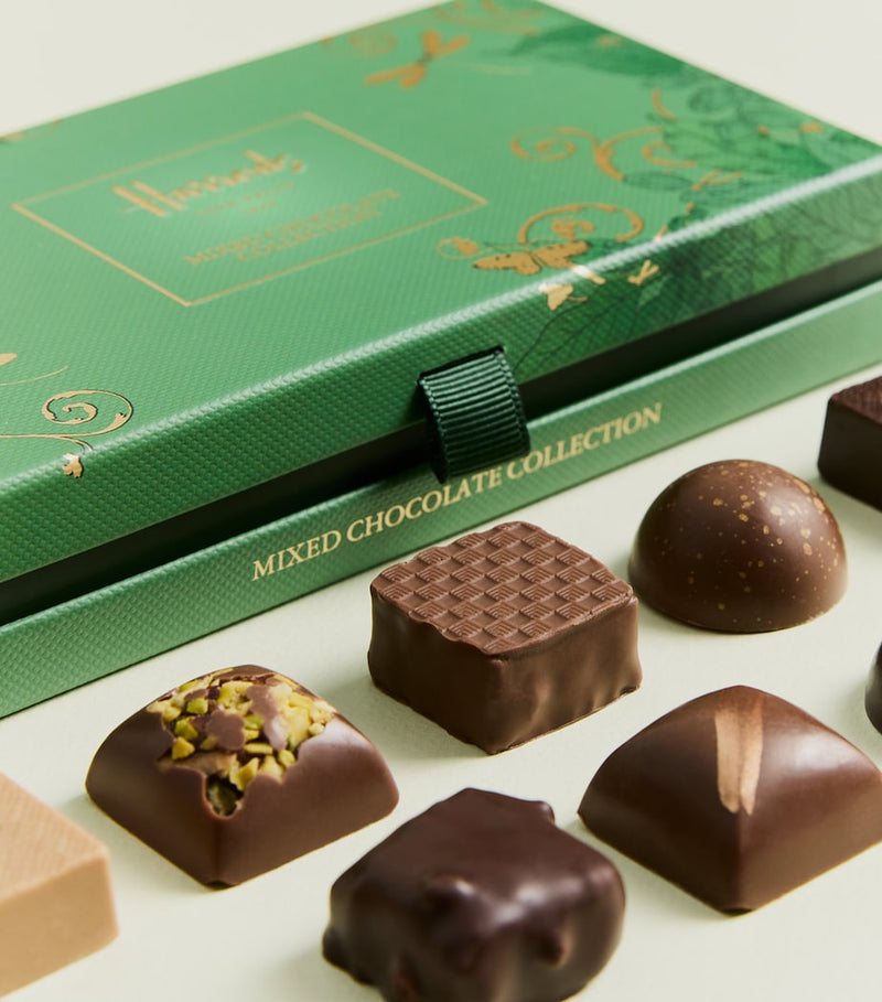 Harrods birthday celebration hamper with Champagne, cake, and treats, UK version