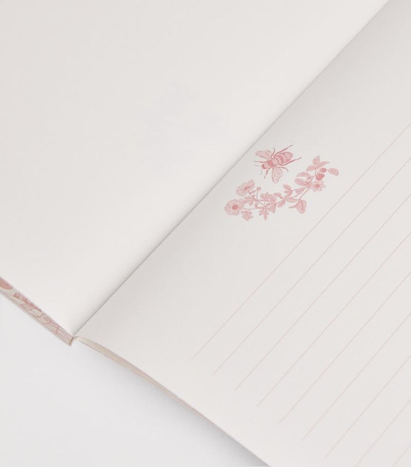 Harrods toile print jotter pad notebook 21x15cm, UK version