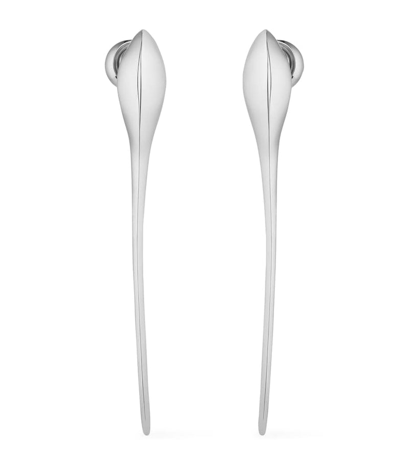 Givenchy spike silver-tone drop earrings, UK version