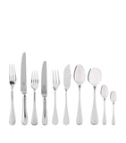 Carrs Silver English Thread silver-plated cutlery set 60-piece - British product