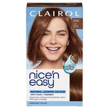 Clairol Nice'N Easy Permanent Hair Dye 6W Light Mocha Brown