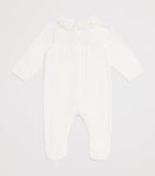 Patachou cotton embroidered all-in-one for ages 1-24 months, imported from the UK