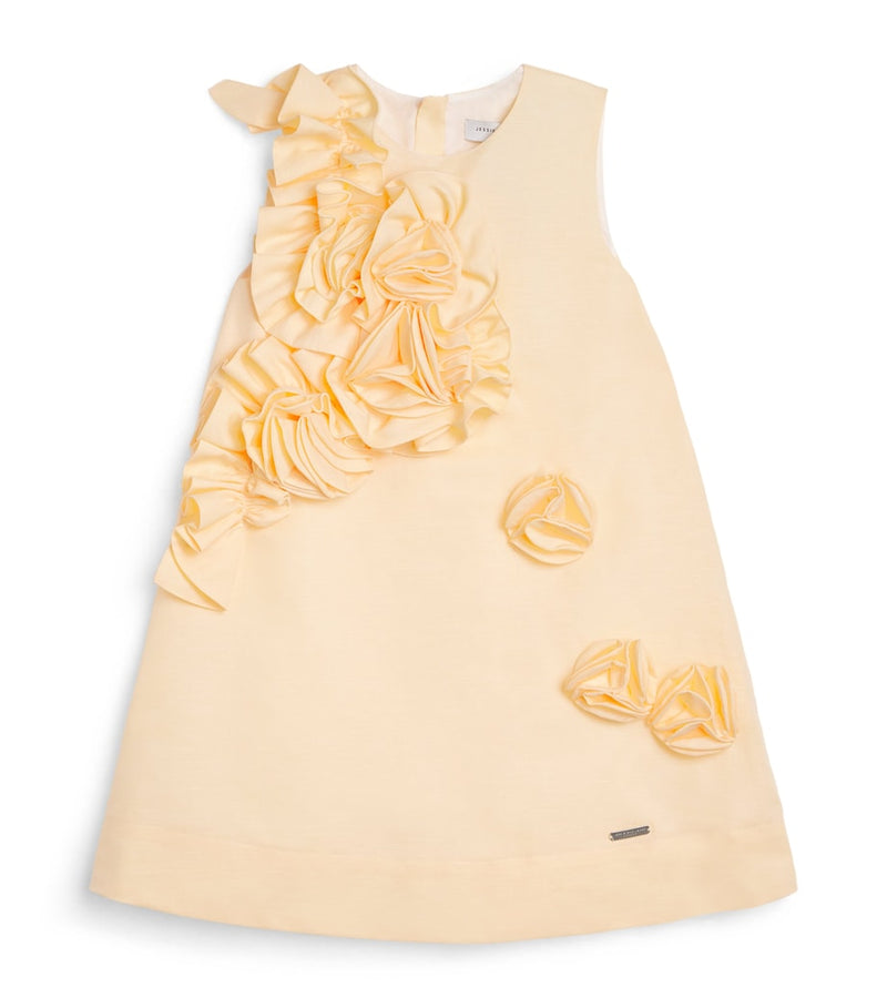 Jessie and James Appliqué Sweet Pea dress 3-8 years, UK version