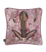 House Of Hackney Hemp Golden Lily Amphibia Cushion 45cm x 45cm