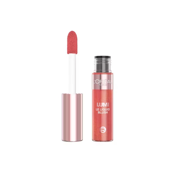 L'Oréal Paris Liquid Blush 625 Glowy Gold Pink, imported from the UK
