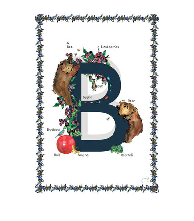 Jo Laing A4 Letter Art Print