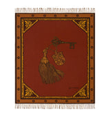 Etro Wool Fringed Herald Throw - Wool Throw (180cm x 140cm)
