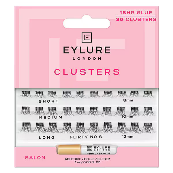 Eylure cluster lash Flirty No.8 30 clusters - British product