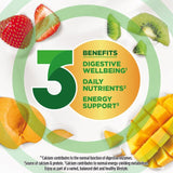 Activia Mango Strawberry Kiwi & Apricot Multipack Fruit Yoghurt 8 x 115g - McGrocer