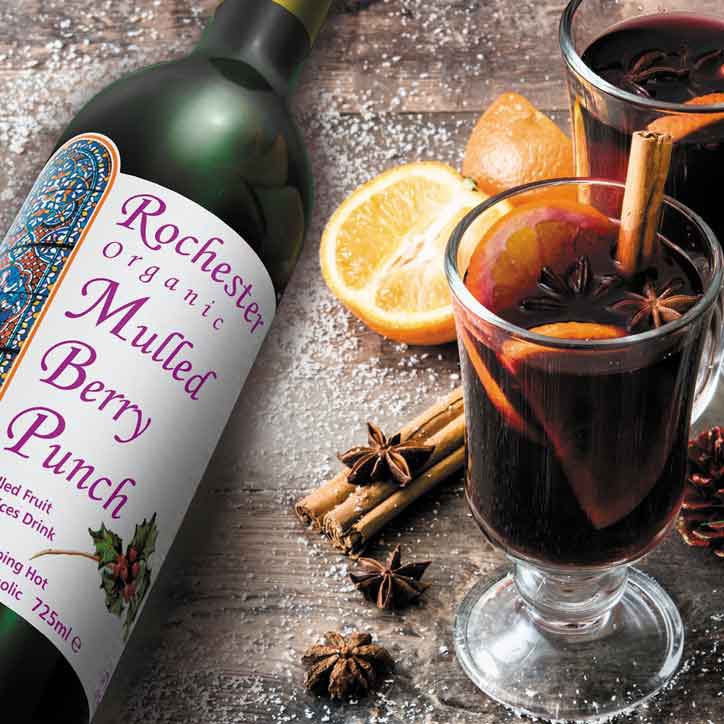 Rochester Organic Mulled Berry Punch Drink 725ml - McGrocer