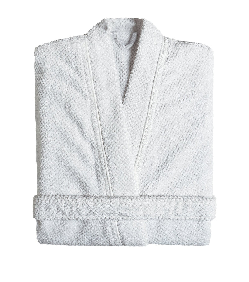 Thick Honeycomb Weave Cotton Bathrobe (Small/Medium)