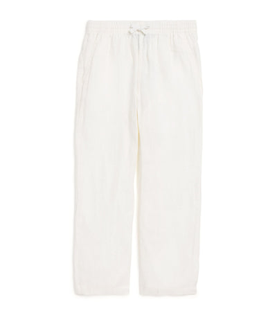 Ralph Lauren Kids Linen Drawstring Sweatpants Children's Trousers 2-7 Years