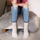 Sock Snob ladies boot socks alpaca wool blend UK 4-8 (British brand)