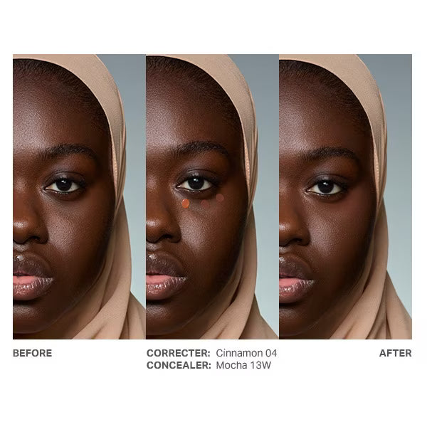Morphe correcting concealer Cinnamon 04, imported from the UK