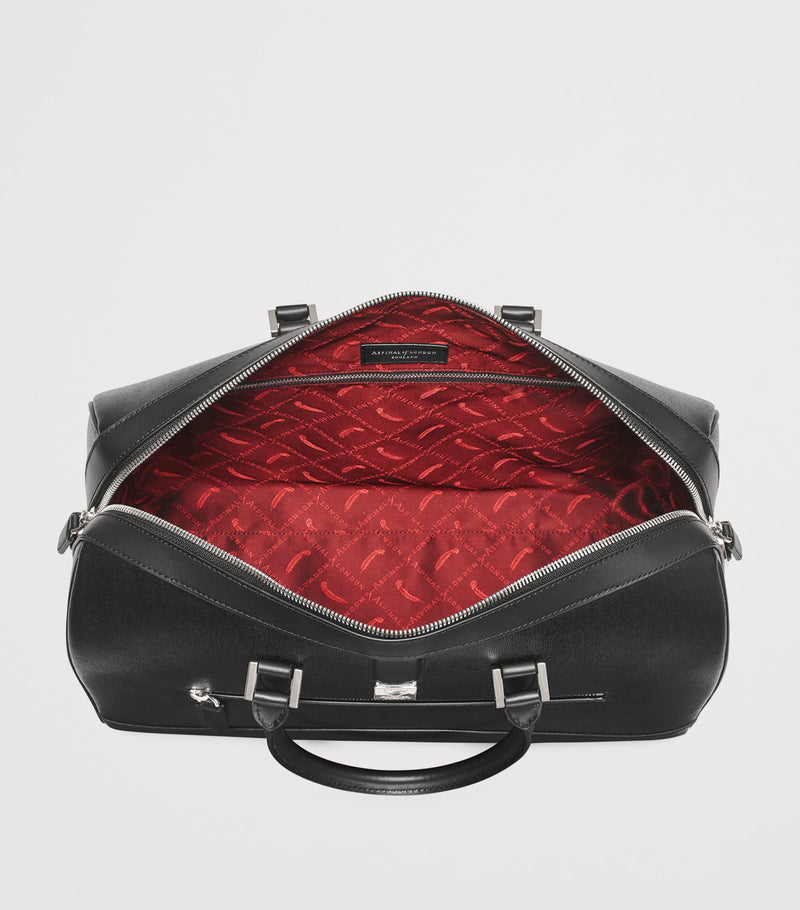 Aspinal Of London Leather Connaught Holdall - British product