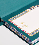 Hardback Notebook with Lined Pages and Marble-Effect Edges, 21x15.5cm