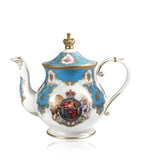 Medium-Sized Glass Tea Pot with Silver Lid 450ml