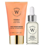 Warda Vitamin C Moisturiser 50ml + Eye Serum 15ml GOODS Superdrug