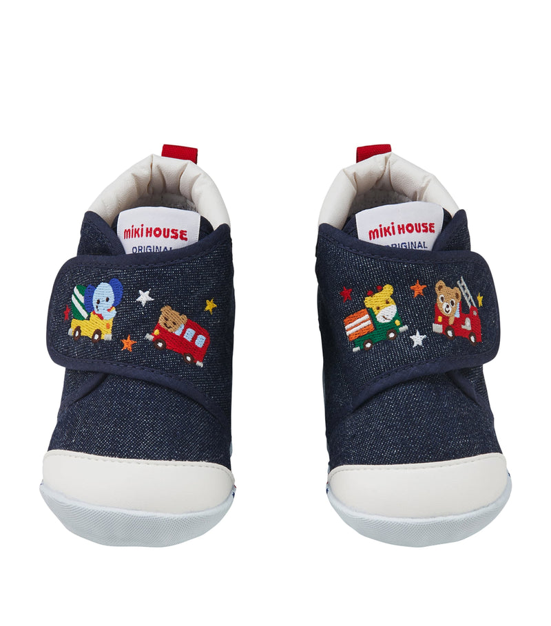 Miki House Velcro Shoes