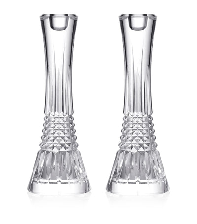 Waterford Lismore Diamond Candlestick Candle Holder (25cm)