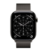 Apple Watch Series 11 Titanium with Slate Milanese Loop Smartwatch 46mm