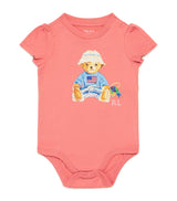 Ralph Lauren Kids Cotton Polo Bear Bodysuit (3-24 months)