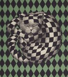 Fornasetti Plaid High Fidelity Losanghe Throw (140cm x 200cm)