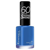Rimmel 60 Second Danny Boy Blue Nail Polish 8ml