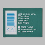 2nd Class Large Stamps 4 per pack - McGrocer