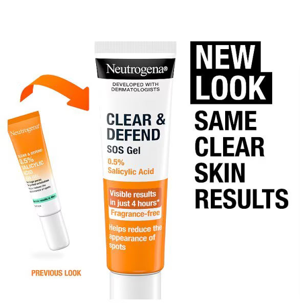 Neutrogena spot treatment gel Rapid 15ml (British brand)