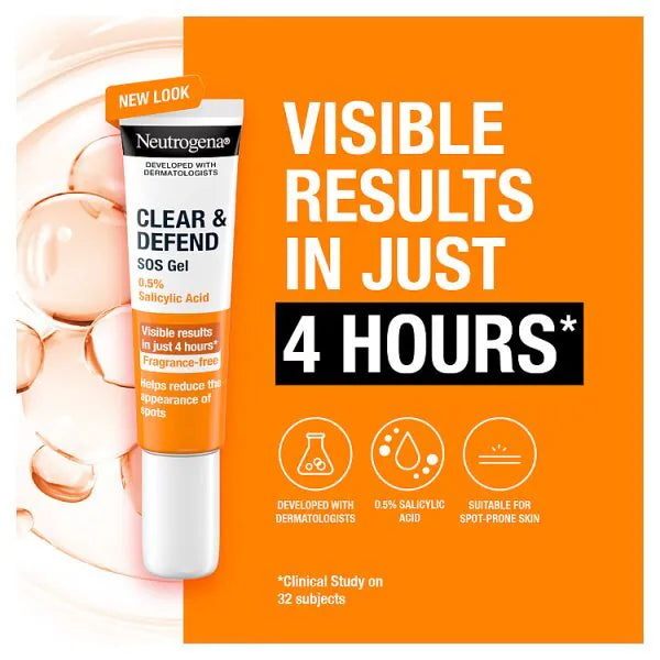 Neutrogena spot treatment gel Rapid 15ml (British brand)