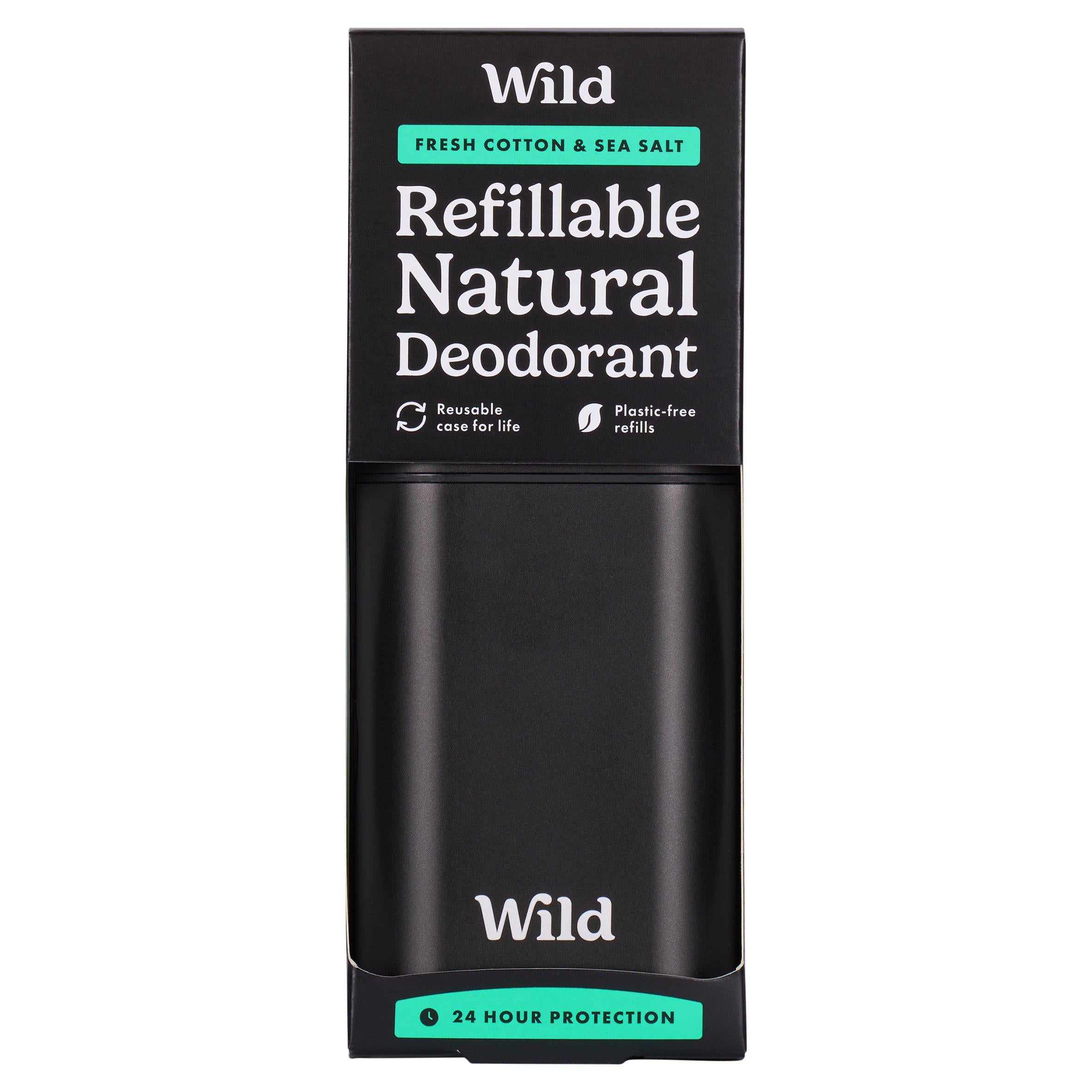 Wild Refillable Natural Deodorant 40g GOODS Sainsburys