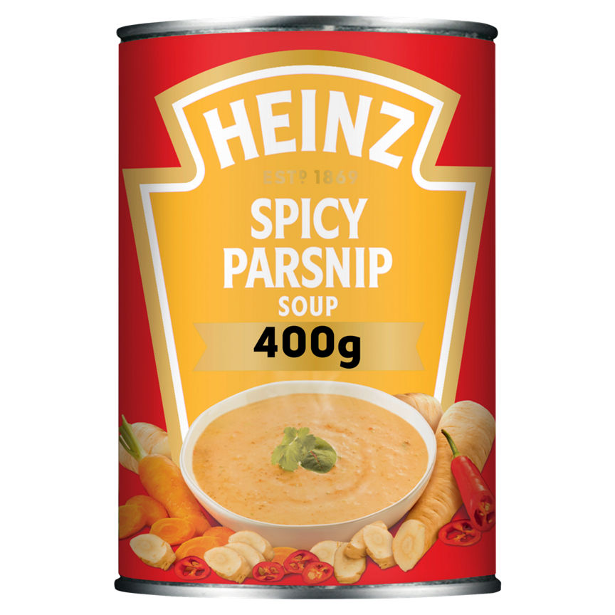 Heinz Spicy Parsnip Soup 400g - McGrocer