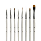 Glisten Cosmetics Liner Brush 6 Synthetic Tool, UK version