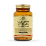 Solgar Calcium Citrate with Vitamin D3 Dietary Supplement 60 Tablets